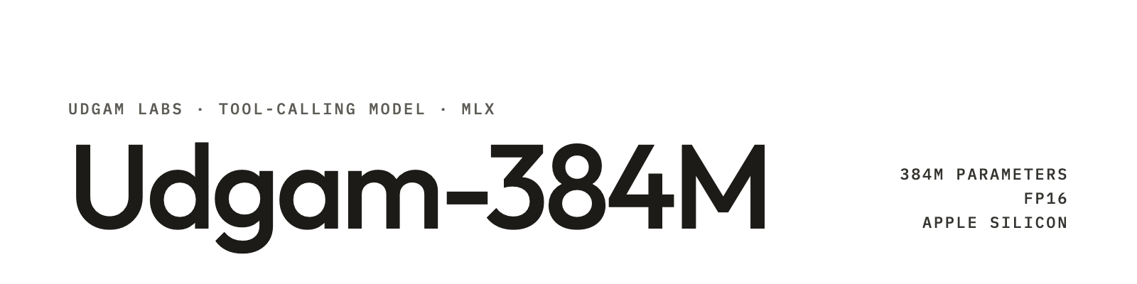 Udgam-384M-Chat-MLX · Udgam Labs